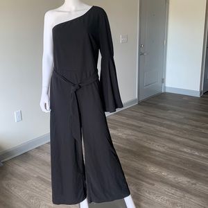 Cold Shoulder Flair One Piece